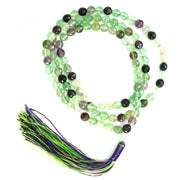 Fluorite Japamala: Mental clarity and stability
